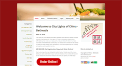 Desktop Screenshot of citylightsofchinamd.com