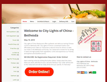 Tablet Screenshot of citylightsofchinamd.com